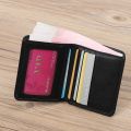 Slim Wallet Men Genuine Leather Thin Pocket Wallet for Men Short Purse Cowhide Mens Mini Wallets Card Holder Small Coin Purse. 