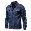 Blue Denim Jacket for Men | Stylish Slim Fit Denim Jacket | Classic Casual Jean Jacket | Comfortable All-Season Outerwear | Durable & Trendy Denim Wear | Lightweight Blue Denim Coat | Fashionable Men's Denim Jacket for Everyday Use | Vintage Look Denim. 