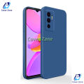 For vivo V23E Heavy strong Liquid Silicone Soft Gel Rubber Shockproof Back Cover. 