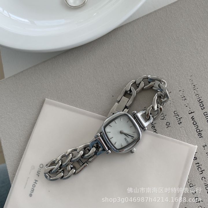 PALESCE%20niche%20Korean%20version%20ins%20minimalist%20temperament%20sea%20blue%20small%20sugar%20watch%20women's%20personalized%20chain%20light%20luxury%20women's%20watch%20-%20Image%203