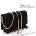 Metal Chain strap for bags DIY Handles Crossbody Accessories for Handbag Luxury Brand Detachable Replacement Purse Chain strap. 