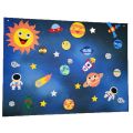 Felt Story Board Set Montessori Storytelling Flannel Busy Board Interactive Play Kit Wall Hanging Puzzle Toys for Kids Boys Girl.