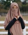 Instant Ready Hijab With Niqab For Woman - Hijab Collection - Niqab.
