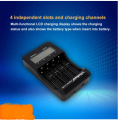 Liitokala Lii - 500 4 - Slot LCD Smart Universal Charger - Ideal for 18650 and 26650 Batteries - Durable & efiicient.