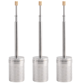 3X French Coffee and Tea Final Press Maker Coffee Filter Reusable Full Bodied Coffee Press Maker for Trips Camping. 