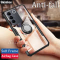 Phone Case VIVO V27 V27E Back Cover Clear Transparent Shockproof Handphone Cases Casing hp for Vivo V27E V27 Cover Cases Car Navigation Holder Ring Back Cover. 