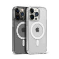 For Apple IPhone 17 / 16 / 15 / 14 / 13 / 12 / 11 / 11 Pro Max / Anti Yellow Magsafe Magnetic Wireless Charging Case Clear Transparent Shockproof Back Cover Phone case. 