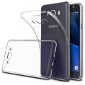 SAMSUNG GALAXY J5 Premium Silicone TPU Ultra-Thin Transparent Flexible Protective Mobile Phone Back Cover - Clear Back Case. 