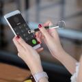 Mini Multifunction Ballpoint Pen Stylus 4 In 1 Metal Screwdriver Touch Screen Tool Pen Small Scale Keychain Pens Gift Accessory. 