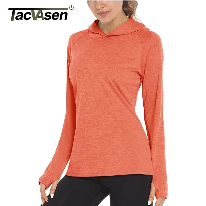 TACVASEN%20UPF50+%20Breathable%20Long%20Sleeve%20Hoodie%20T-shirts%20Womens%20Sun/UV%20Protection%20Casual%20Hooded%20T%20shirts%20Outdoor%20Sports%20Pullover%20-%20Image%203