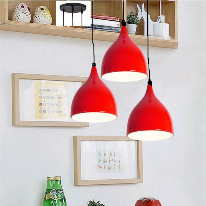 3%20Lamp%20Cluster%20Shade%20Hanging%20Light%20Red%20Colour%20(Bulb%20not%20Included)%20-%20Image%203