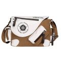 Supernatural Evil SPN Women Canvas Casual Zipper Men Shoulder Bag Crossbody Bags Boys Girls Kids Schoolbags Messenger Bag. 