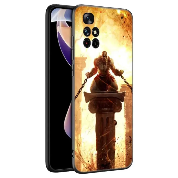 Kratos%20God%20Of%20War%20Phone%20Case%20For%20Xiaomi%20Redmi%20Note%207%208%209%2010%20Lite%2011%2011E%2011T%2012%20Pro%2011S%204G%2010T%205G%208T%209S%2010S%20Soft%20TPU%20Black%20Cover%20-%20Image%206