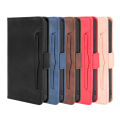 For Oukitel C21 Pro Case Premium Leather Wallet Leather Flip Multi-card slot Cover For Oukitel C21 Pro OukitelC21 Case. 