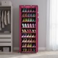 9 Layer Portable Shoe Cabinet – Space Saving Shoe Organizer. 