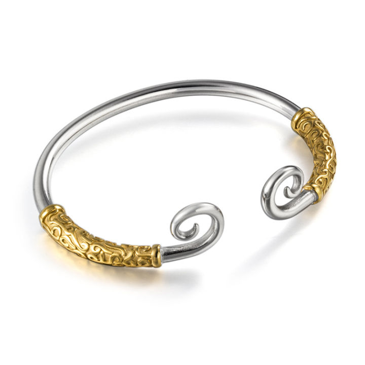 Trendy%20brand%20original%20Monkey%20King%20Great%20Sage%20predecessor%203%20tight%20spell%20titanium%20steel%20bracelet%20men's%20and%20women's%20opening%20bracelet%20couple%20jewelry%20-%20Image%207