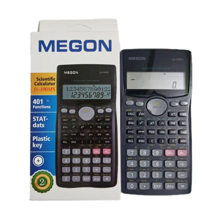 100MS Scientific Calculator(M-E-G-O-N) | Daraz.com.bd