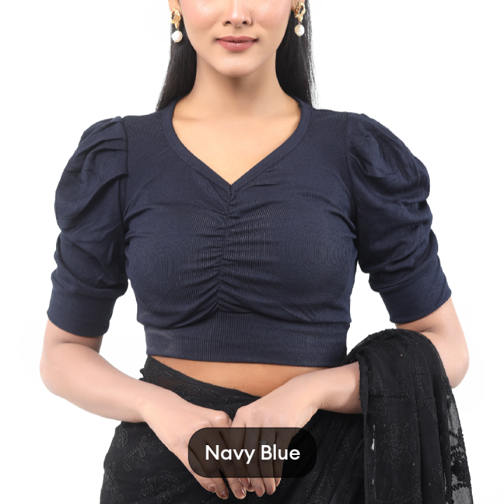 %5B%20Sathi%20house%20%5DCotton%20Half%20Body%20short%20Sleeve%20Crop%20Tops%20Blouse%20for%20Women%20-%20Image%209
