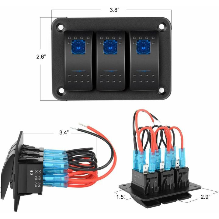 3Gang%20Aluminum%20Panel%20Toggle%20Dash%205%20Pin%20ON/Off%20Pre-Wired%20Rocker%20Switch%20-%20Image%204