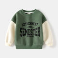 Korean version of children's clothing wholesale 2023 autumn clothes boys two sweatshirts baby loose tops children's sleeve tide shirts.