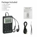 HanrongDa HRD103 Rechargeable Pocket AM FM Radio. 