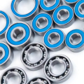 For Axial SCX10 II Ar44 1/10 RC Crawler Car 16Pcs Wheel Hub Sealed Bearing Kit Upgrade Parts Accessories. 