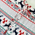 Womens Casual Printed Holiday Cozy Pajama Joggers From Levin. 