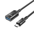 Hoco U107 Type-C Male to USB Female USB3.0 Charging Data Sync Extension Cable with OTG Function. 