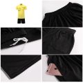 new style Soccer Referee uniform professional soccer referee shirts Football referee Jersey black yellow green. 