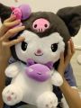 Sanrio Kuromi Plush Dolls 40/50cm kawaii My Melody Cinnamoroll Soft Stuffed animals Anime Figure Pillow Cartoon Decor Kids Toys. 