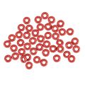 50Pcs Silicone O Ring Seal Sealing Gasket 3Mm X 8Mm X 2.5Mm & 30Pcs 2.5Mm X 6.5Mm X 2Mm Rubber O Rings for Fishing. 