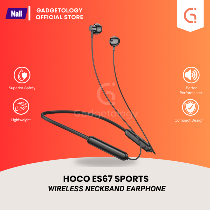 Hoco ES67 Sports Bluetooth Wireless Neckband Earphone