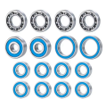 For Axial SCX10 II Ar44 1/10 RC Crawler Car 16Pcs Wheel Hub Sealed Bearing Kit Upgrade Parts Accessories. 