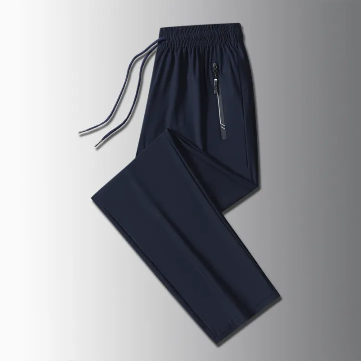 in%20sto%20Ice%20Silk%20ants%20Leg%20hree-color%20Straight%20Ankle-length%20ants%20en's%20orean-style%20wo-high%20Elast%20ubl%20Edition%20Casual%20Ice%20Silk%20ants%20en's%20-%20Image%208