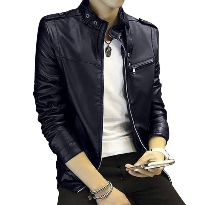 Gents%20Full%20Artificial%20Leather%20Jacket%20-%20Image%202