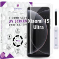 Xiaomi 15 Ultra Mossily UV Glue Curved Tempered Glass Screen Protector with kit. 