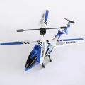 3.5 Channels RC Helicopter with Gyro Infrared LS-222 Remote Control Helicopter Airplane Indoor Outdoor for Boys And Girls-silver. 