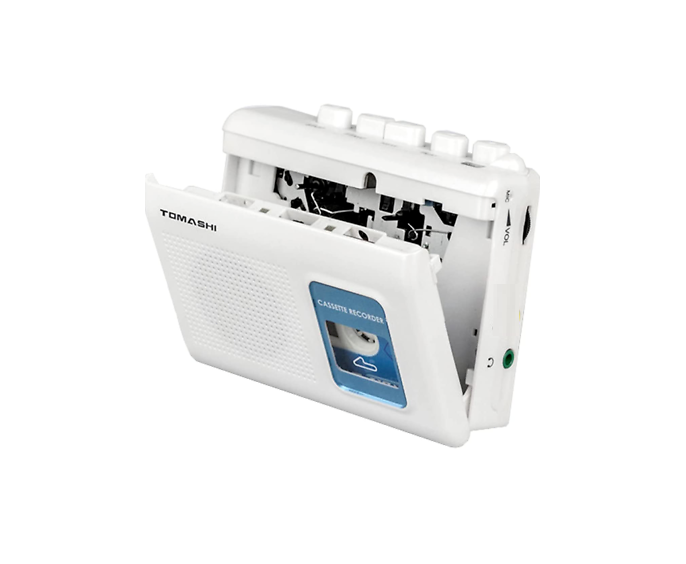 Super A.R. Cassette Recorder Player TCM-316 with Built-in Speaker