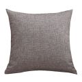 Thickened Linen Pillow Big Cushion Sofa Office Bed Head Throw Pillowcase Waist Pillow Car Back Customization. 