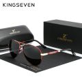 KINGSEVEN NEW Fashion Men's Aluminum Sunglasses Polarized Fishing Driving Sun glasses Brand Men UV400 Photochromism Lens Male. 