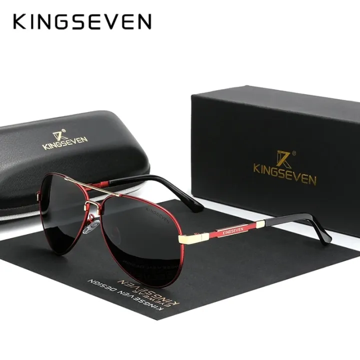 KINGSEVEN%20NEW%20Fashion%20Men's%20Aluminum%20Sunglasses%20Polarized%20Fishing%20Driving%20Sun%20glasses%20Brand%20Men%20UV400%20Photochromism%20Lens%20Male%20-%20Image%206