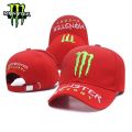 Monster Energy Baseball Cap Racing Dirt Bike Riding Parkour Sport Cap Embroidered Duck Cap for Men and Women.