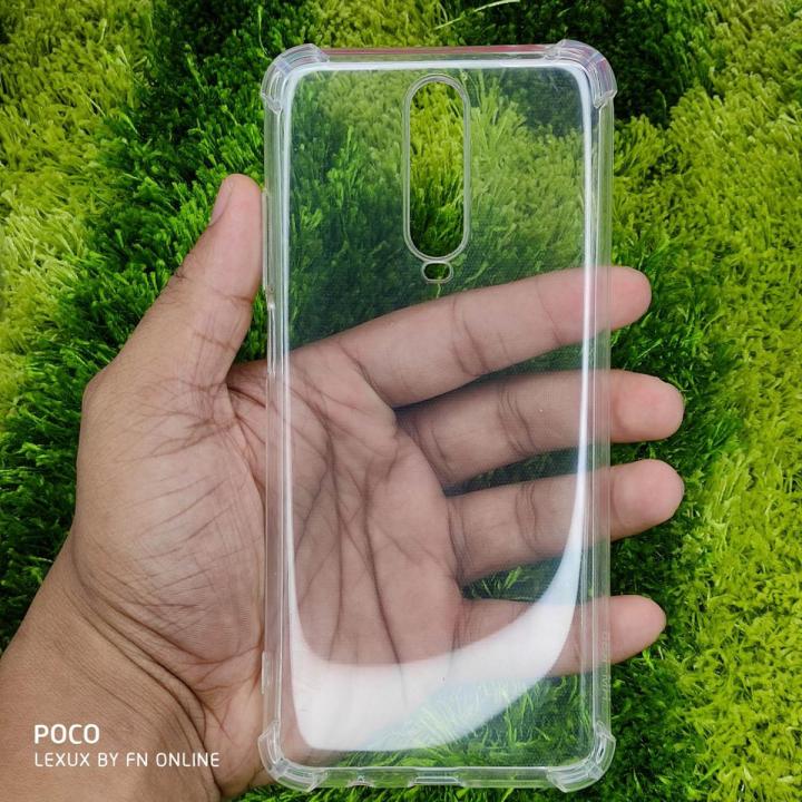 For Poco X2, Redmi K30 Clear Cover Soft Thin Anti-Scratches Crystal Case(Transparent)