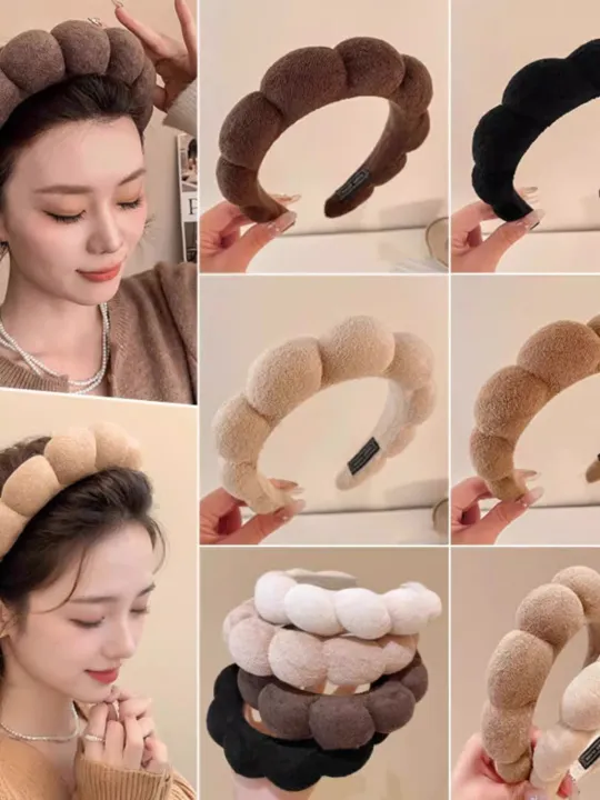 Hair%20Band%20SHEIN%20Style%20Imported%20Style%20Soft%20Cloud%20Sponge%20High%20Cranial%20Top%20Hair%20Hoop%20Hand%20Made%20best%20quality%20-%20Image%204