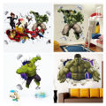 3D vivid Avengers wall stickers living room bedroom wall decoration Marvel movie poster wall stickers for kids rooms. 