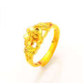 Vietnamese Sand Women's Electroplated Imitation Gold Jewelry Products Night Market Ring.