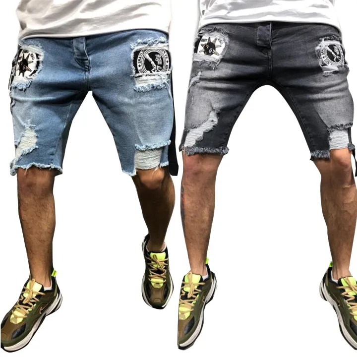 Elegantstunning%20Men%20Denim%20Shorts%20Summer%20Slim%20Fit%20Casual%20Cropped%20Pants%20Middle%20Waist%20Straight%20Sports%20Cargo%20Jeans%20For%20Beach%20-%20Image%208