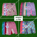 10 Pis kids Cotton Printed Leggings Set- Combo Pack Boys & Girls. 