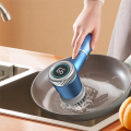 Cleaning Brush with 5 Heads & 3 Speeds Electric Scrub IPX7.