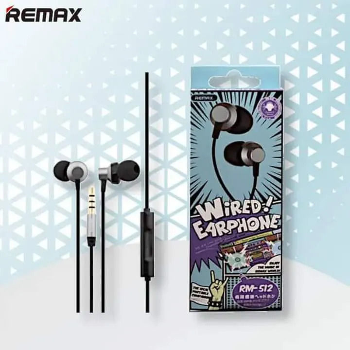 Remax Earphone Rm 512 Earphone - Headphone - Headphone - Ear Phone ...